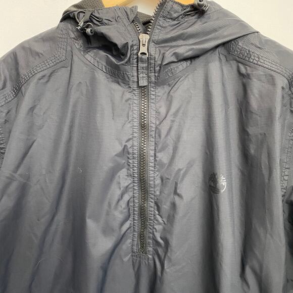 Timberland Men's Black Windbreaker Jacket Size Large - Picture 7 of 8